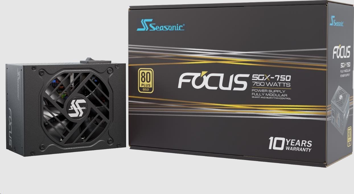 SEASONIC zdroj 750W FOCUS SPX-750 (2021), 80+ GOLD