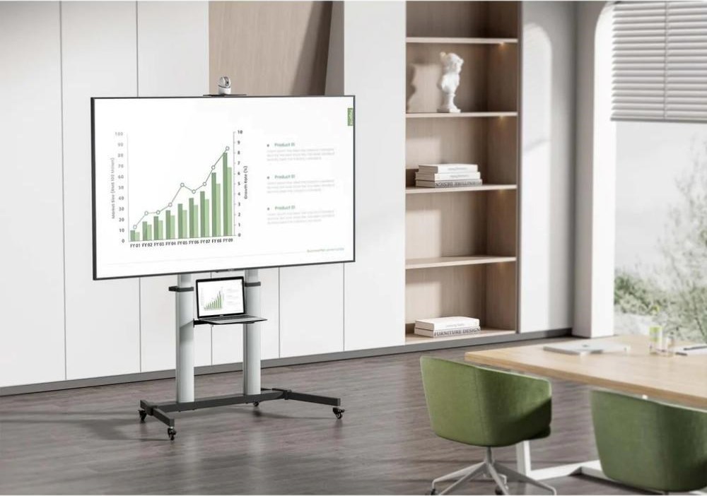 MANHATTAN Pojizdný Držák na TV, 60" - 100", šedá