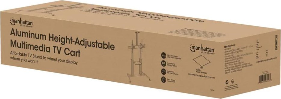 MANHATTAN Pojizdný Držák na TV, 60" - 100", šedá
