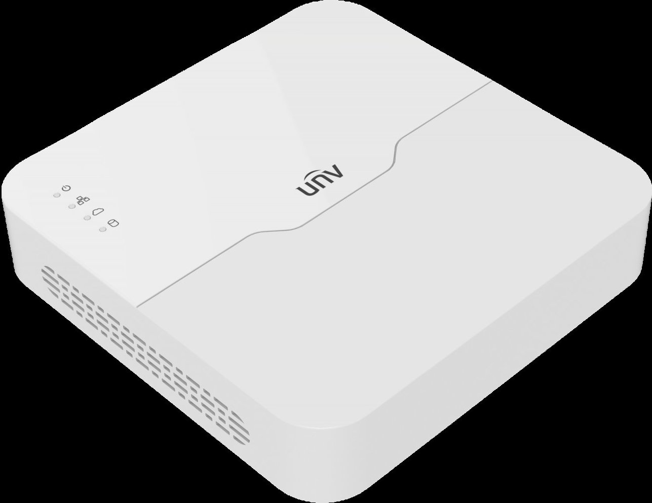 Uniview NVR301-04B-LP4-IQ, 4 kanály, PoE, max.IN:80Mbps/OUT:80Mbps, chytrá analytika SIP, UMD