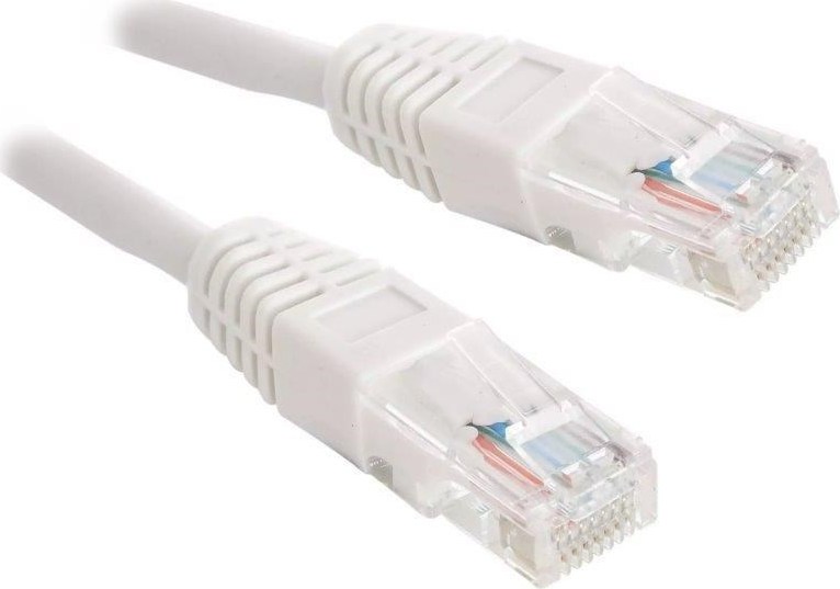 XtendLan patch kábel Cat5E, UTP - 0,5m, biely (predaj po 10 ks)