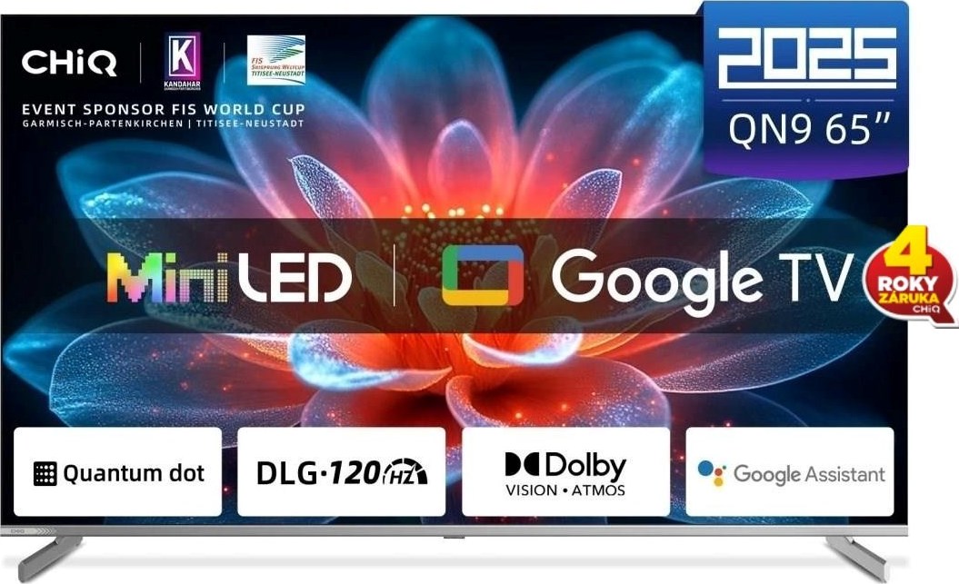 CHiQ M65QN9V TV 65", UHD MiniLED Google TV DLG 120 Hz