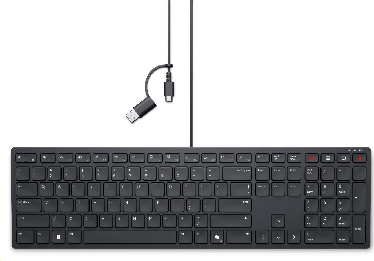 DELL Wired Collaboration Keyboard - KB525C - Czech/Slovak (QWERTZ)