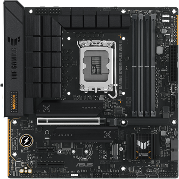 ASUS MB Sc LGA1700 TUF GAMING B760M-PLUS WIFI II, Intel B760, 4xDDR5, 1xDP, 1xHDMI, WI-FI, mATX