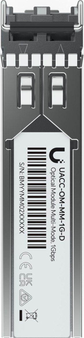 Ubiquiti UACC-OM-MM-1G-D (UF-MM-1G) - 1G SFP, MM Module, Duplex LC UPC, 1-Pack