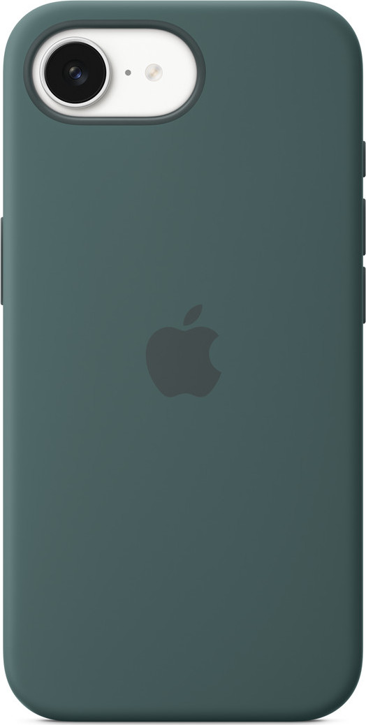 Apple iPhone 16e Silicone Case – Lake Green