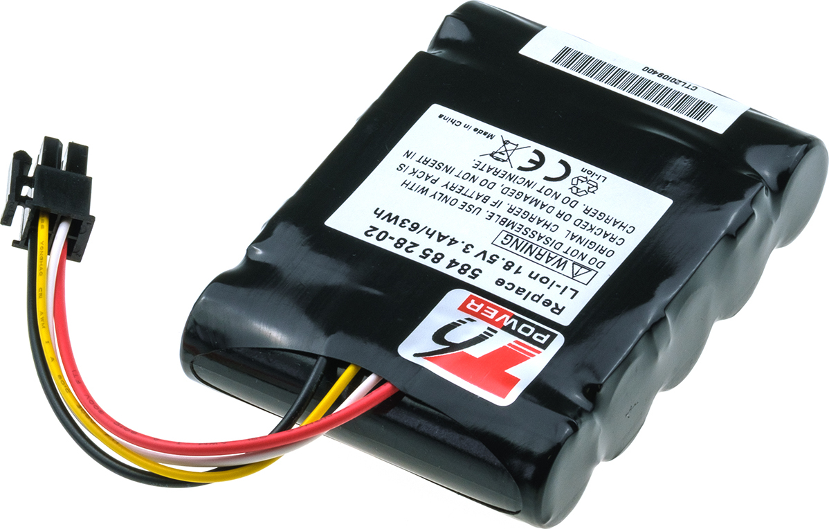 Baterie T6 Power pro Gardena R130Li, R160Li, Sileno+, 18,5V, 3400mAh, 63Wh, Li-ion