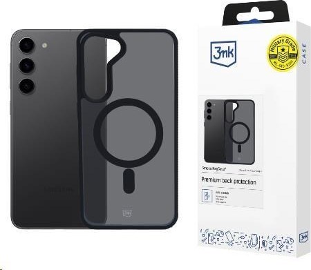 3mk ochranný kryt Smoke MagCase pro Samsung Galaxy S25+