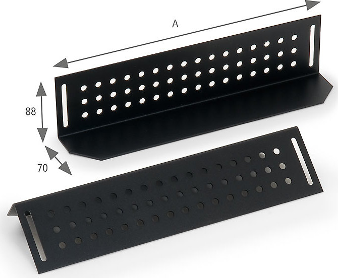 Triton Nosné ližiny pro rack hl.700mm (L=480mm)-pár černé