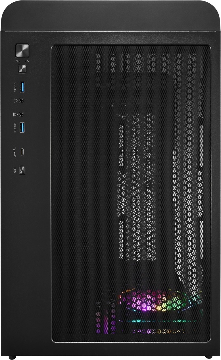 FSP S380-BA/Micro ATX/Transpar./Černá