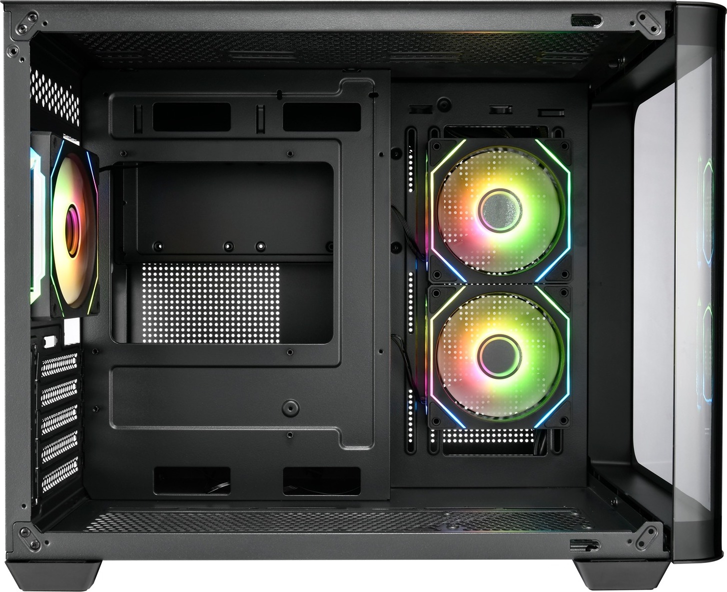 FSP S380-BA/Micro ATX/Transpar./Černá