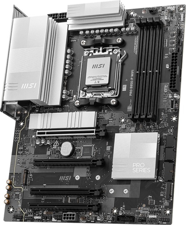 MSI MB Sc AM5 PRO B850-P WIFI, AMD B850, 4xDDR5, 1xHDMI, WiFi, ATX