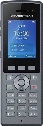 Grandstream DP735 SIP DECT odolná ručka, 20 SIP účtů, IP67, 65 hodin hovoru, 2,4" barevný LCD