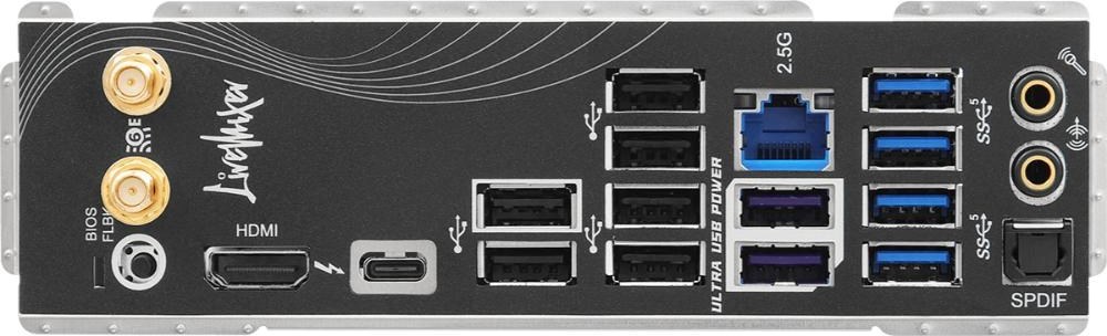 ASRock MB Sc LGA1851 B860 LiveMixer WiFi, Intel B860, 4xDDR5, 1xThunderbolt, 1xHDMI, WiFi, ATX