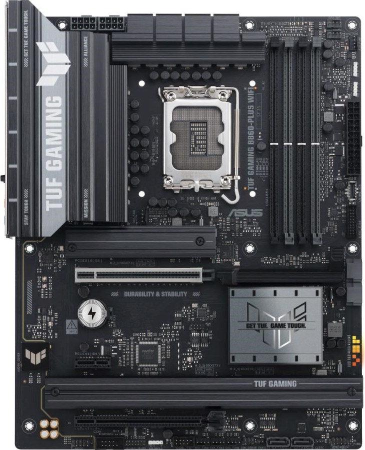 ASUS MB Sc LGA1851 TUF GAMING B860-PLUS WIFI, Intel B860, 4xDDR5, 1xUSB4, 1xDP, 1xHDMI, WiFi, ATX