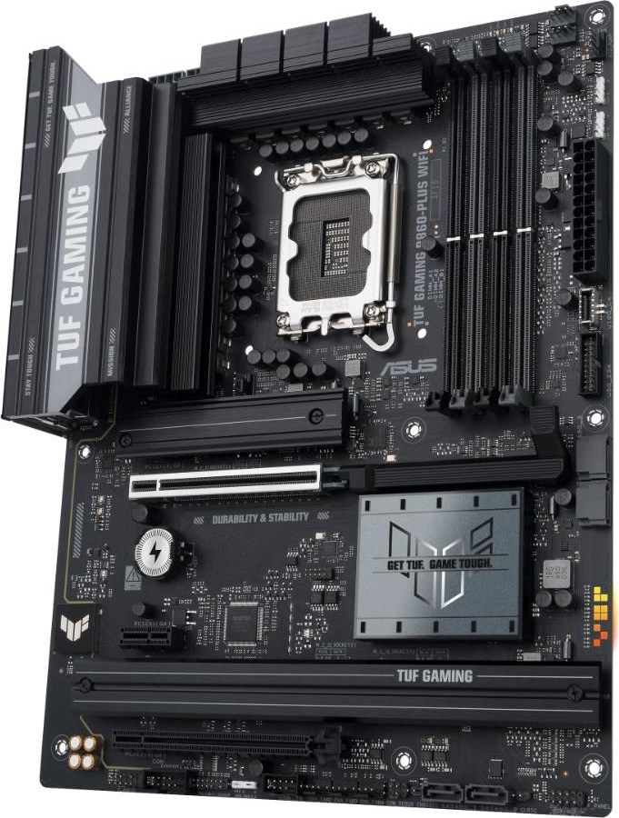 ASUS MB Sc LGA1851 TUF GAMING B860-PLUS WIFI, Intel B860, 4xDDR5, 1xUSB4, 1xDP, 1xHDMI, WiFi, ATX