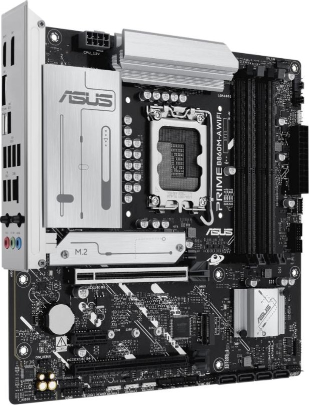 ASUS MB Sc LGA1851 PRIME B860M-A WIFI, Intel B860, 4xDDR5, 2xDP, 1xHDMI, WiFi, mATX