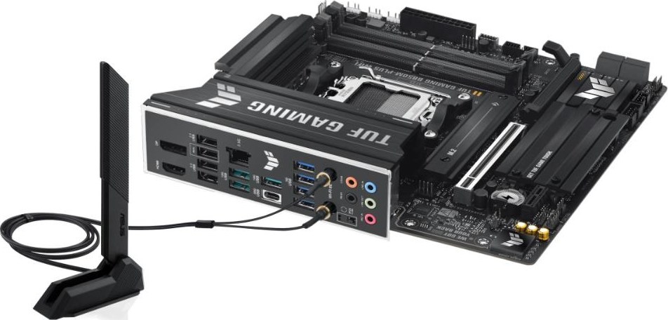 ASUS MB Sc AM5 TUF GAMING B850M-PLUS WIFI, AMD B850, 4xDDR5, 1xDP, 1xHDMI, WiFi, mATX