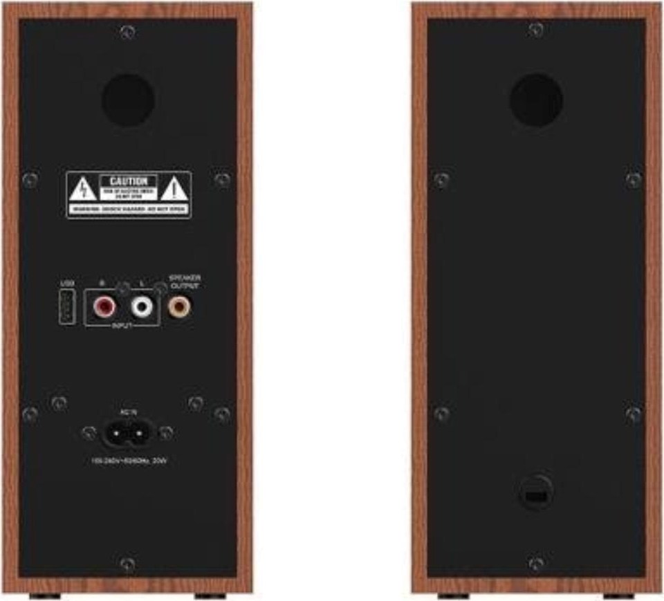 GENIUS reproduktory SP-HF800BT, 2.0, 20W, Bluetooth, 3.5mm Jack, dřevěné