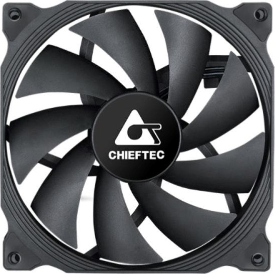 CHIEFTEC ventilátor ZF-1425PWM, 140mm, PWM, černá