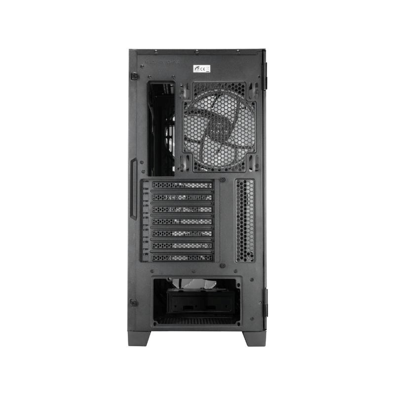 CHIEFTEC skříň APEX LUMO, E-ATX, 1x USB-C 3.2, 2x USB 3.0, 4x 140mm ARGB Fan, ARGB Hub, černá