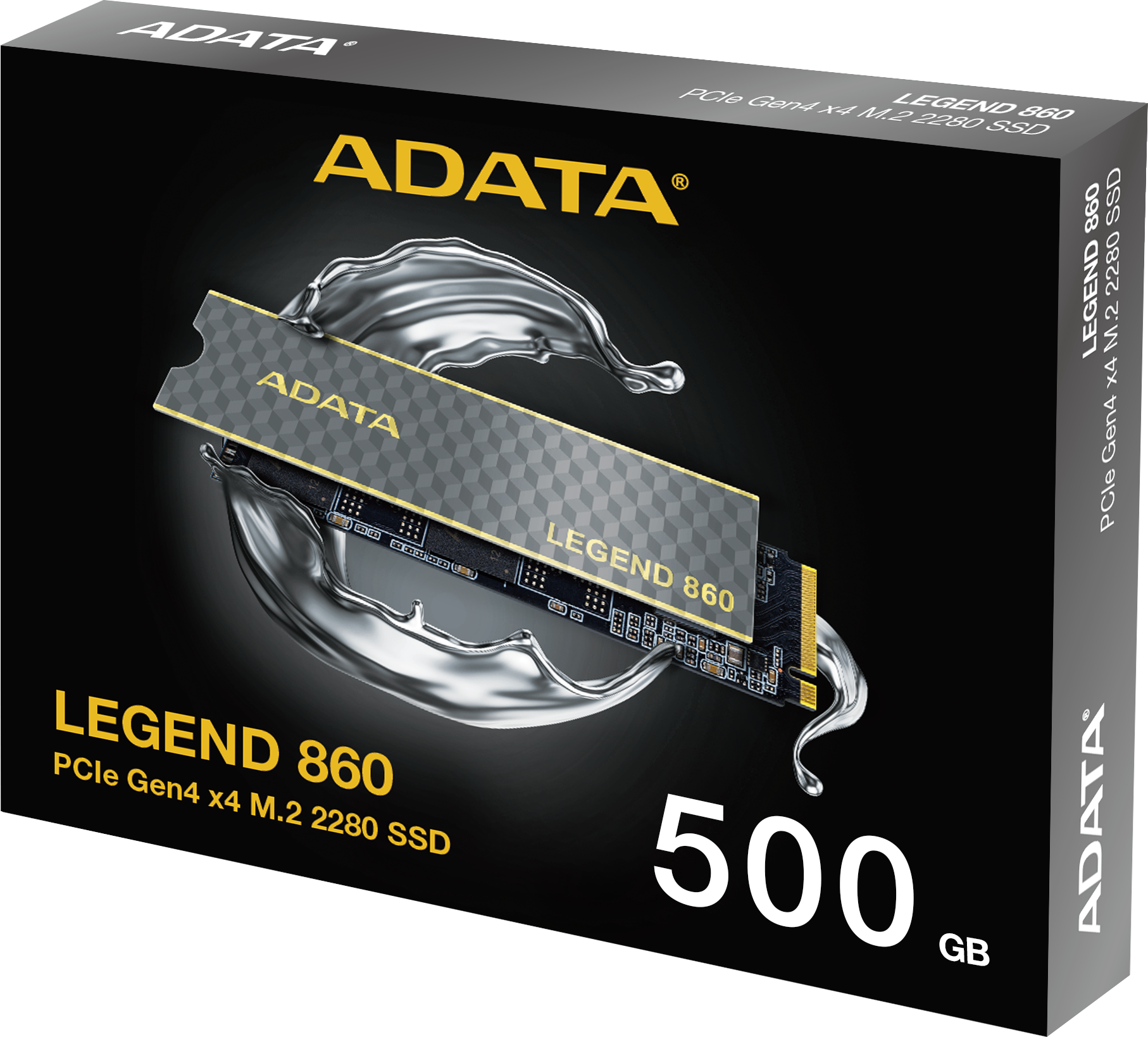 A-Data ADATA SSD 500GB LEGEND 860, PCIe Gen4x4, M.2 2280, (R:5000/ W:3000MB/s)