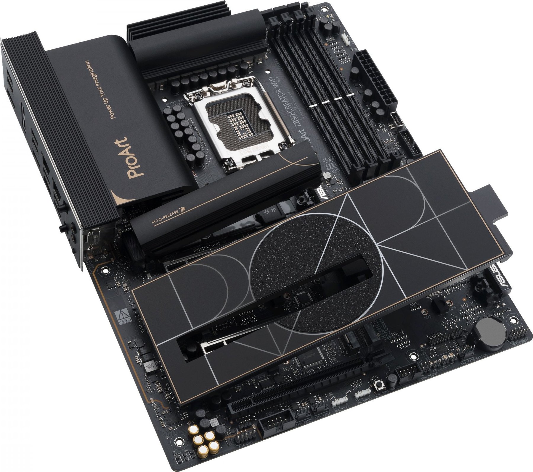 ASUS MB Sc LGA1851 PROART Z890-CREATOR WIFI, Intel Z890, 4xDDR5, 1xDP, 1xHDMI, 3xThunderbolt, WI-FI, ATX