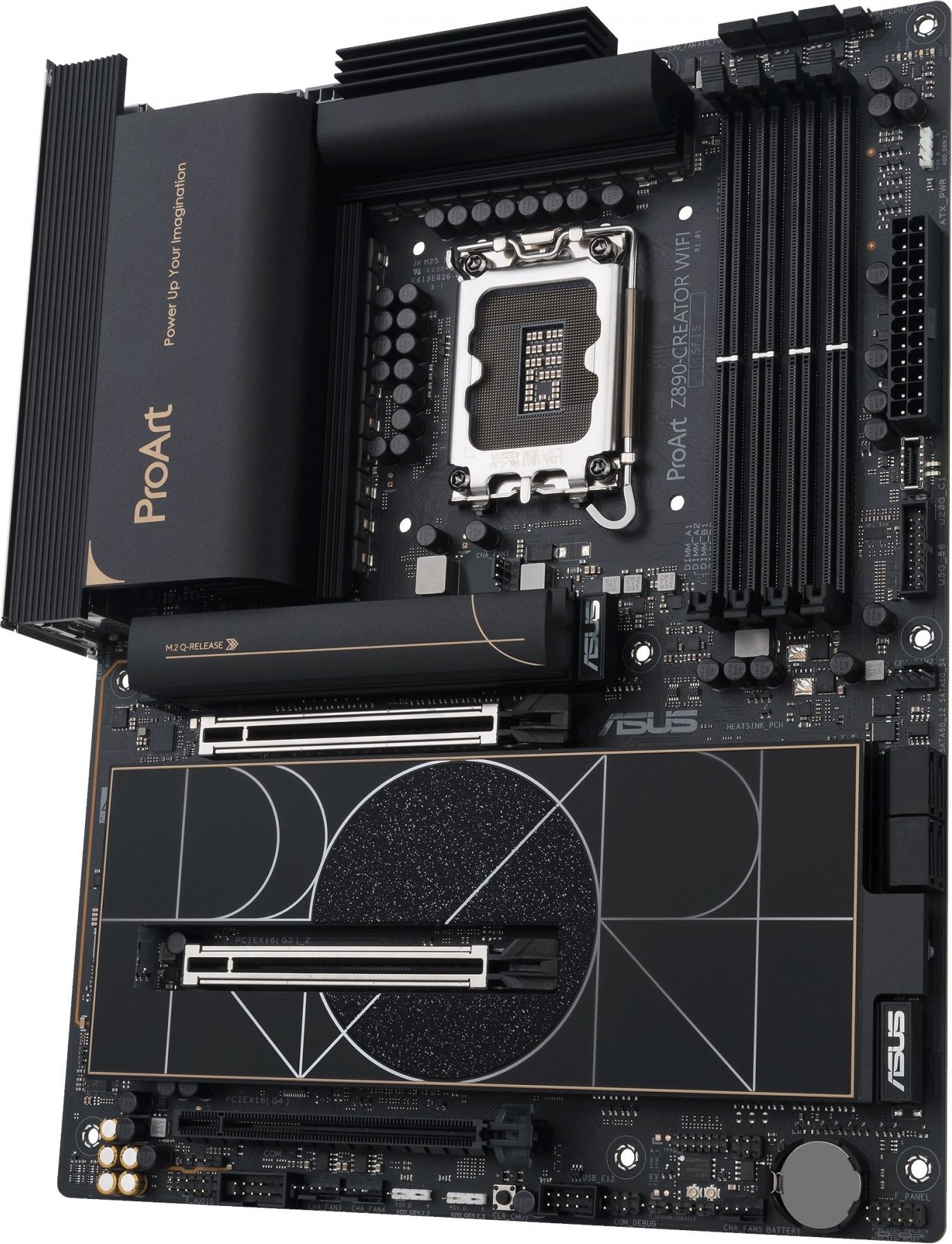ASUS MB Sc LGA1851 PROART Z890-CREATOR WIFI, Intel Z890, 4xDDR5, 1xDP, 1xHDMI, 3xThunderbolt, WI-FI, ATX