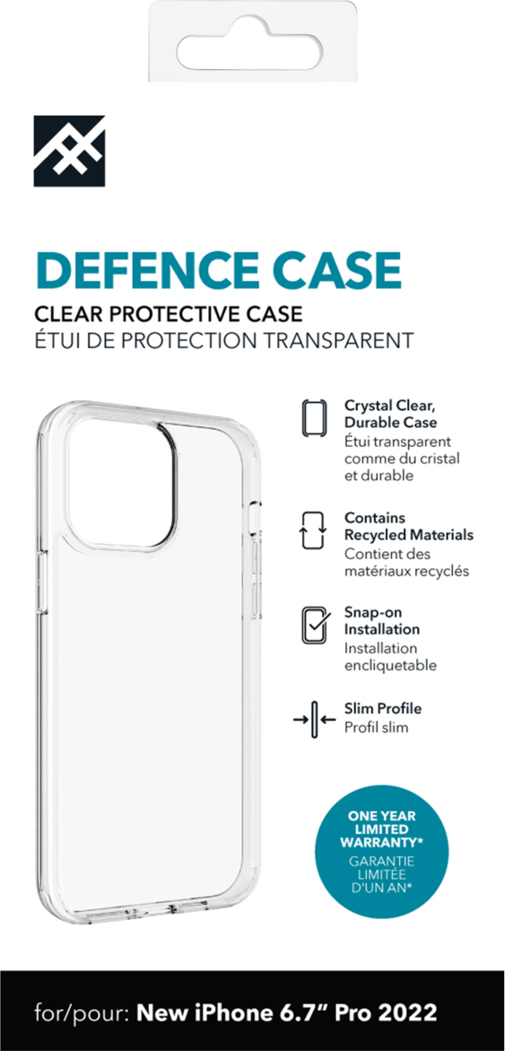 ZAGG Kryt Defence iPhone 14 Pro Max průhledný