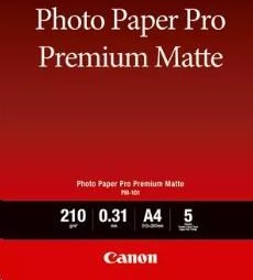 Canon PREMIUM MATNÝ FOTO PAPIER (PM-101) A4 20ks