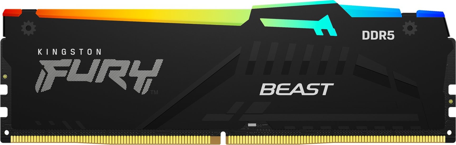 KINGSTON DIMM DDR5 16GB 6000MT/s CL36 FURY Beast RGB Černá EXPO