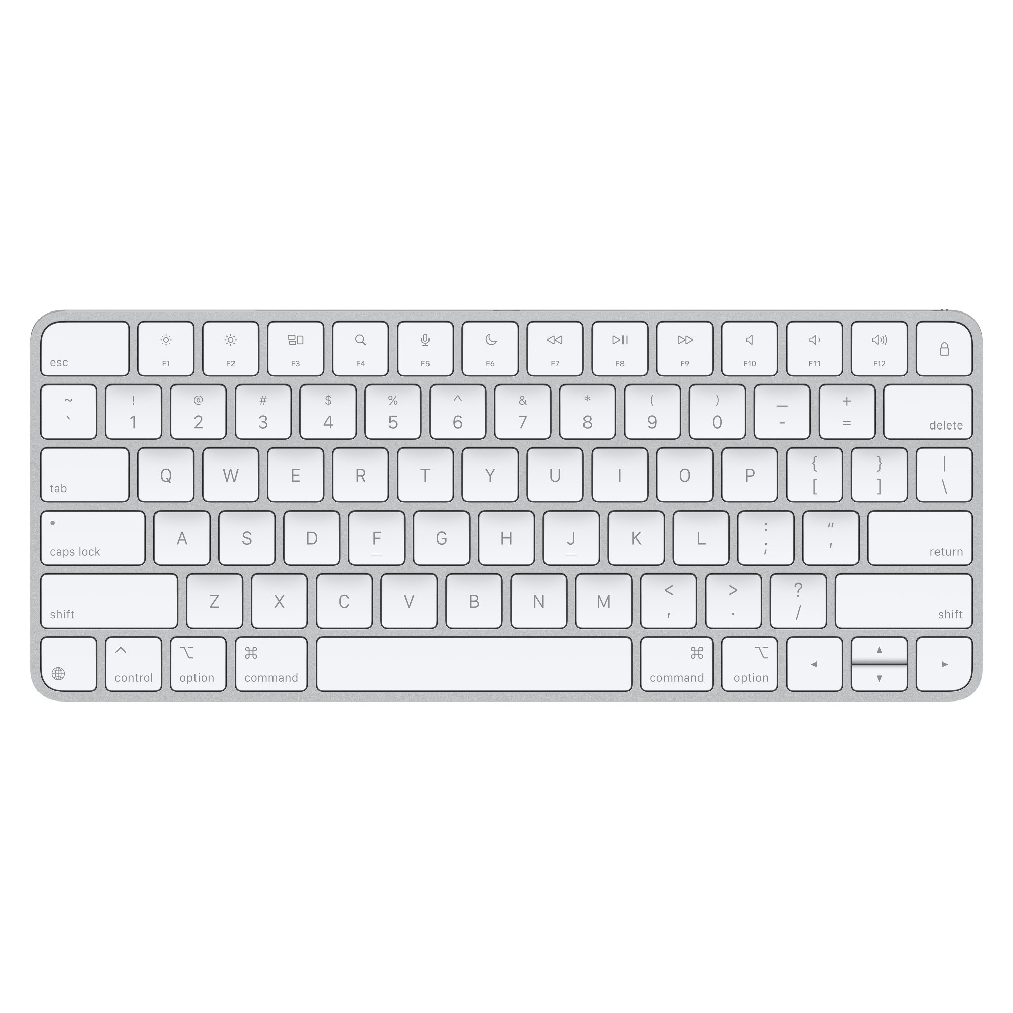 Apple Magic Keyboard/Bezdrátová Bluetooth/US layout/Bílá