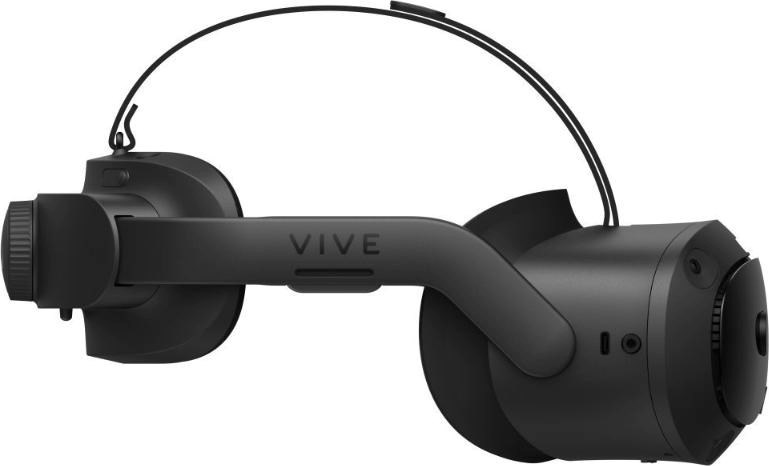 HTC Vive Focus Vision brýle pro virtuální realitu, 2× 2448×2448px, 5K rozlišení, 90Hz, repro, Wi-Fi, Bluetooth, USB-C,