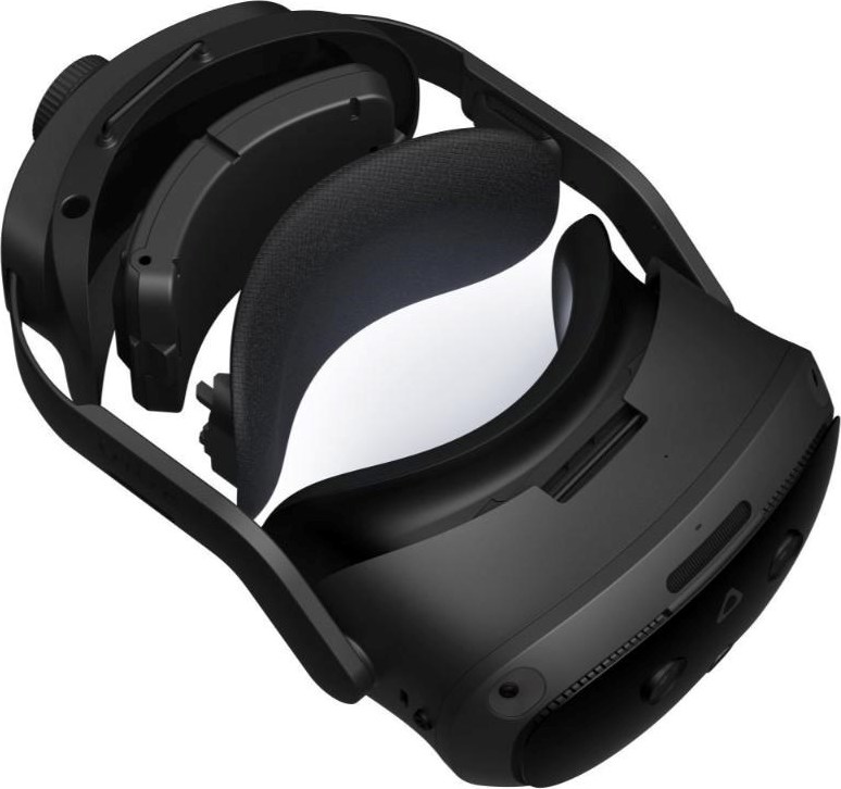 HTC Vive Focus Vision brýle pro virtuální realitu, 2× 2448×2448px, 5K rozlišení, 90Hz, repro, Wi-Fi, Bluetooth, USB-C,