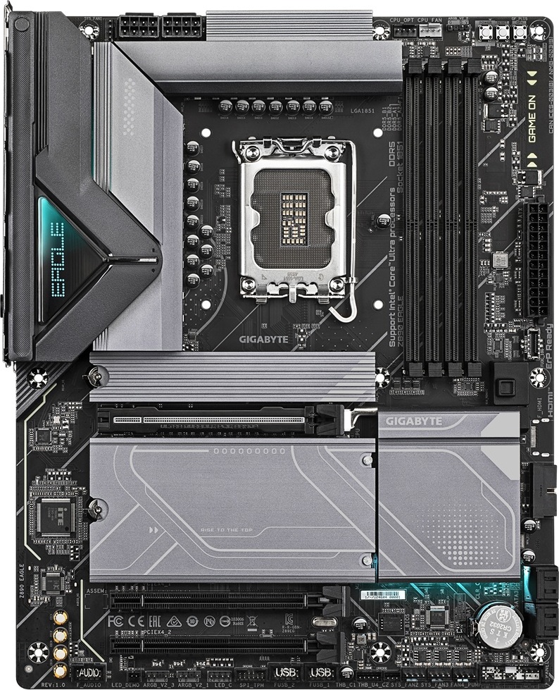 GIGABYTE MB Sc LGA1851 Z890 EAGLE, Intel Z890, 4xDDR5, 1xHDMI, 1xDP