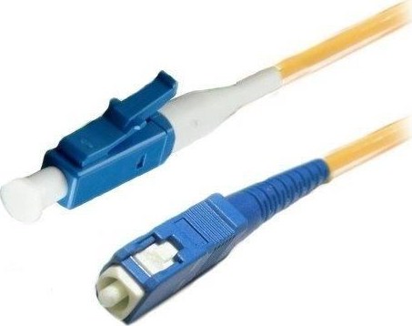 XtendLan simplexní patch kabel SM 9/125, OS2, LC-SC, LS0H, 1m