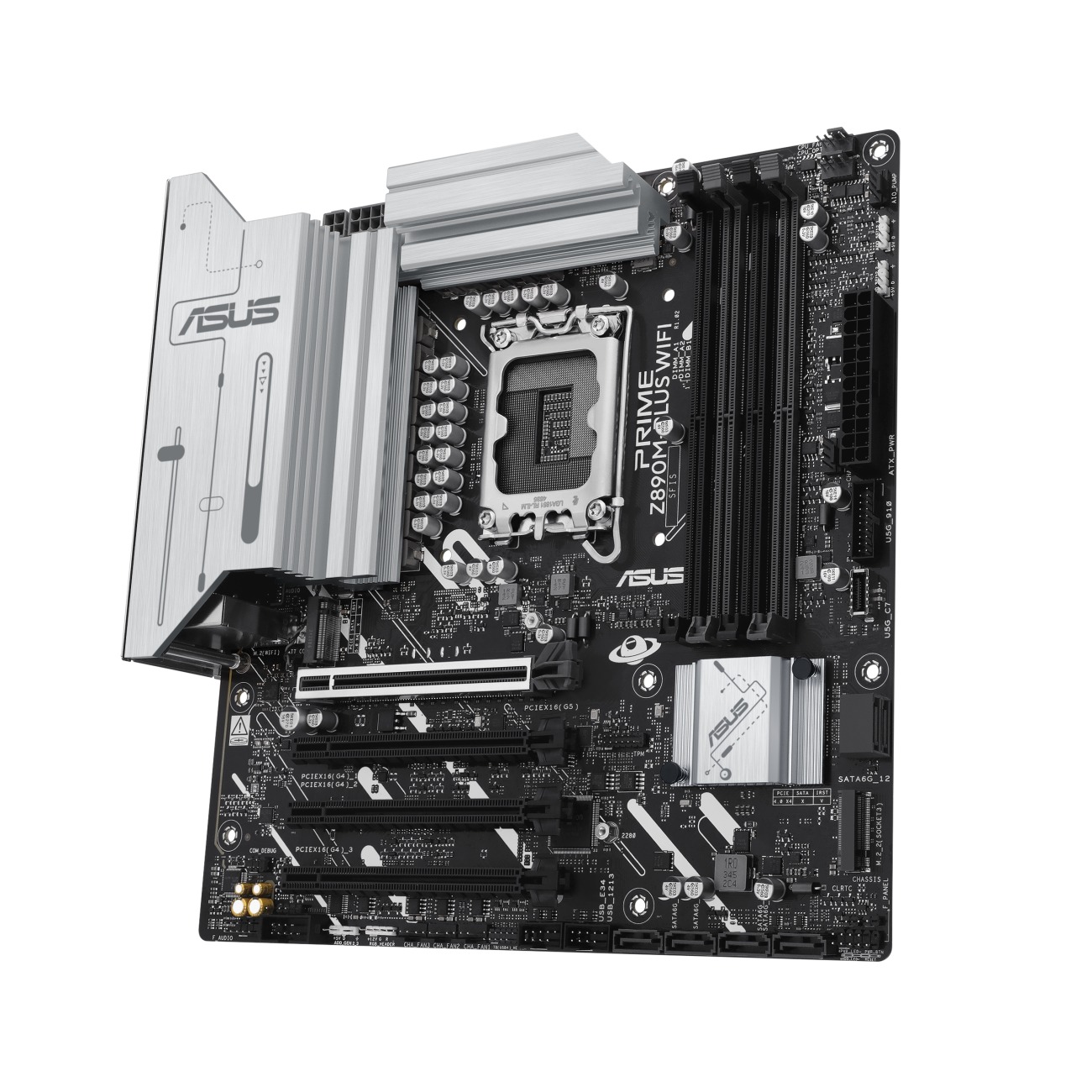 ASUS MB Sc LGA1851 PRIME Z890M-PLUS WIFI, Intel Z890, 4xDDR5, 1xDP, 1xHDMI, 1xUSB4, WI-FI, mATX