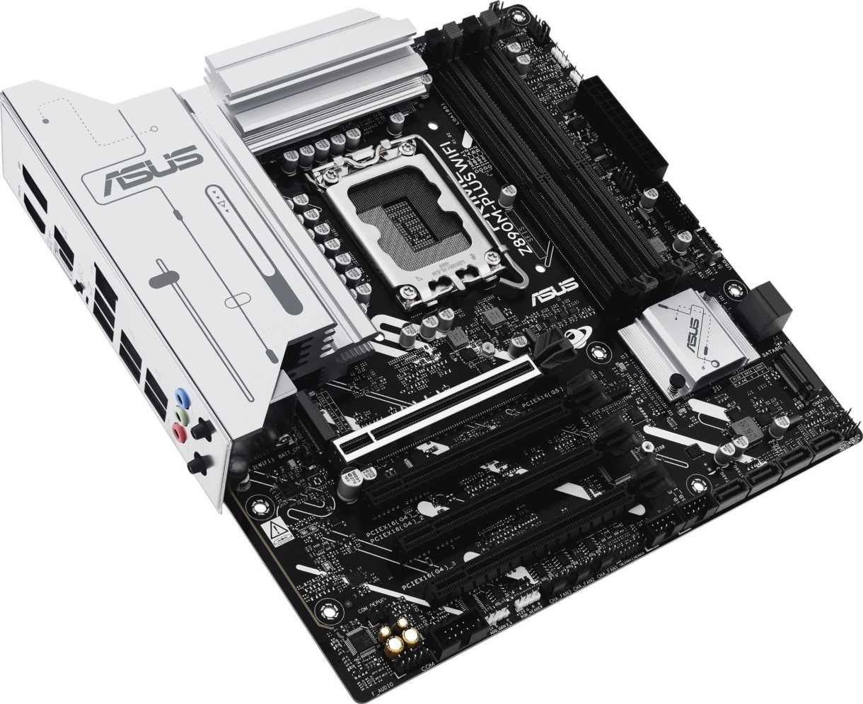 ASUS MB Sc LGA1851 PRIME Z890M-PLUS WIFI, Intel Z890, 4xDDR5, 1xDP, 1xHDMI, 1xUSB4, WI-FI, mATX