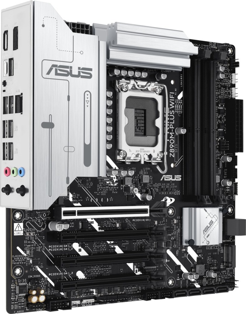 ASUS MB Sc LGA1851 PRIME Z890M-PLUS WIFI, Intel Z890, 4xDDR5, 1xDP, 1xHDMI, 1xUSB4, WI-FI, mATX