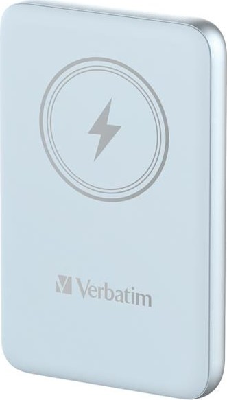 VERBATIM Powerbanka Charge 'n' Go, Magnetická, 10000 mAh, USB-C, Modrá