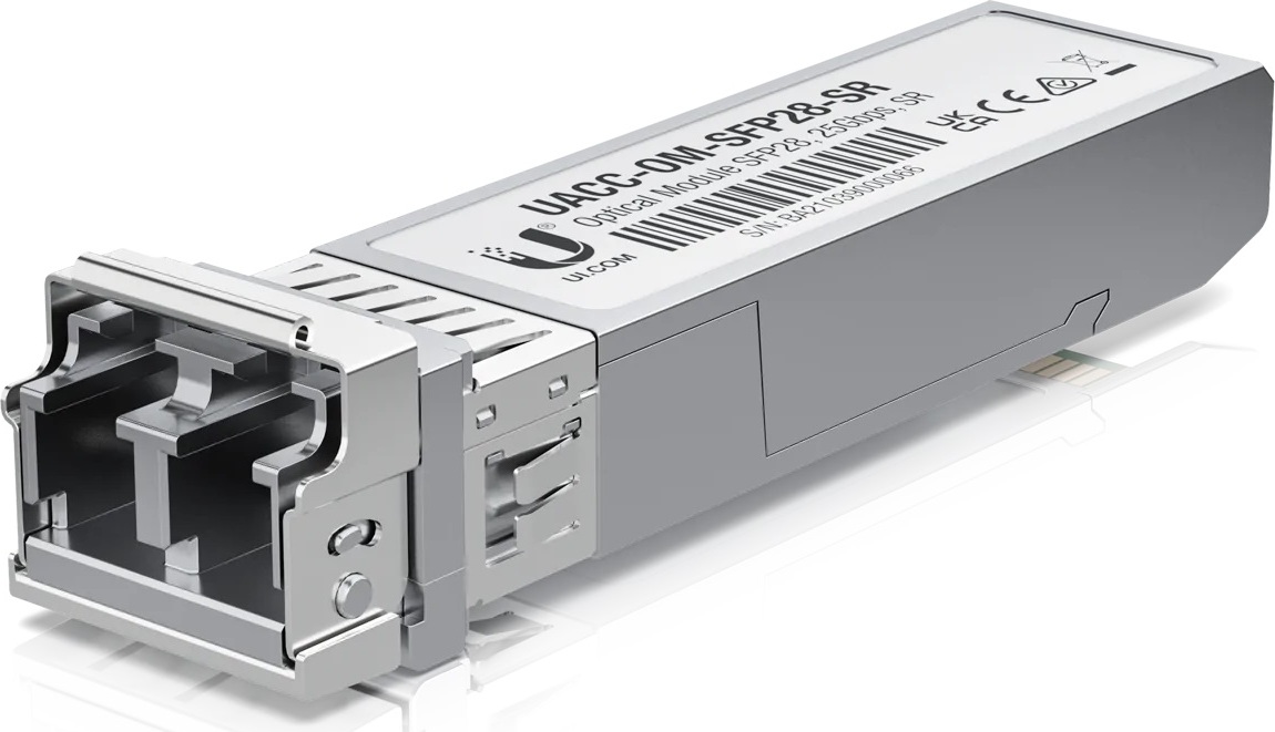 Ubiquiti UACC-OM-SFP28-SR, 25G SFP28, MM Module, Duplex LC UPC, 100m