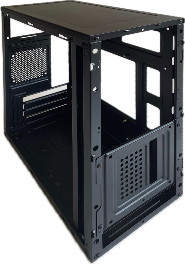 EUROCASE skříň MC MF-300B, Micro Tower, 1xUSB-C, 2xUSB 3.0, 2x audio, bez zdroje