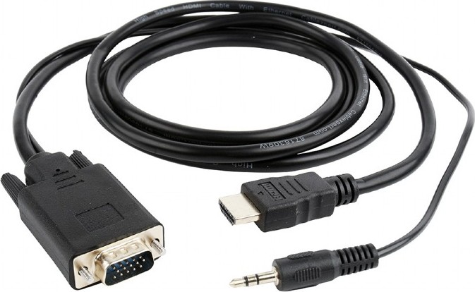 GEMBIRD Redukce HDMI to VGA + audio, 1,8m