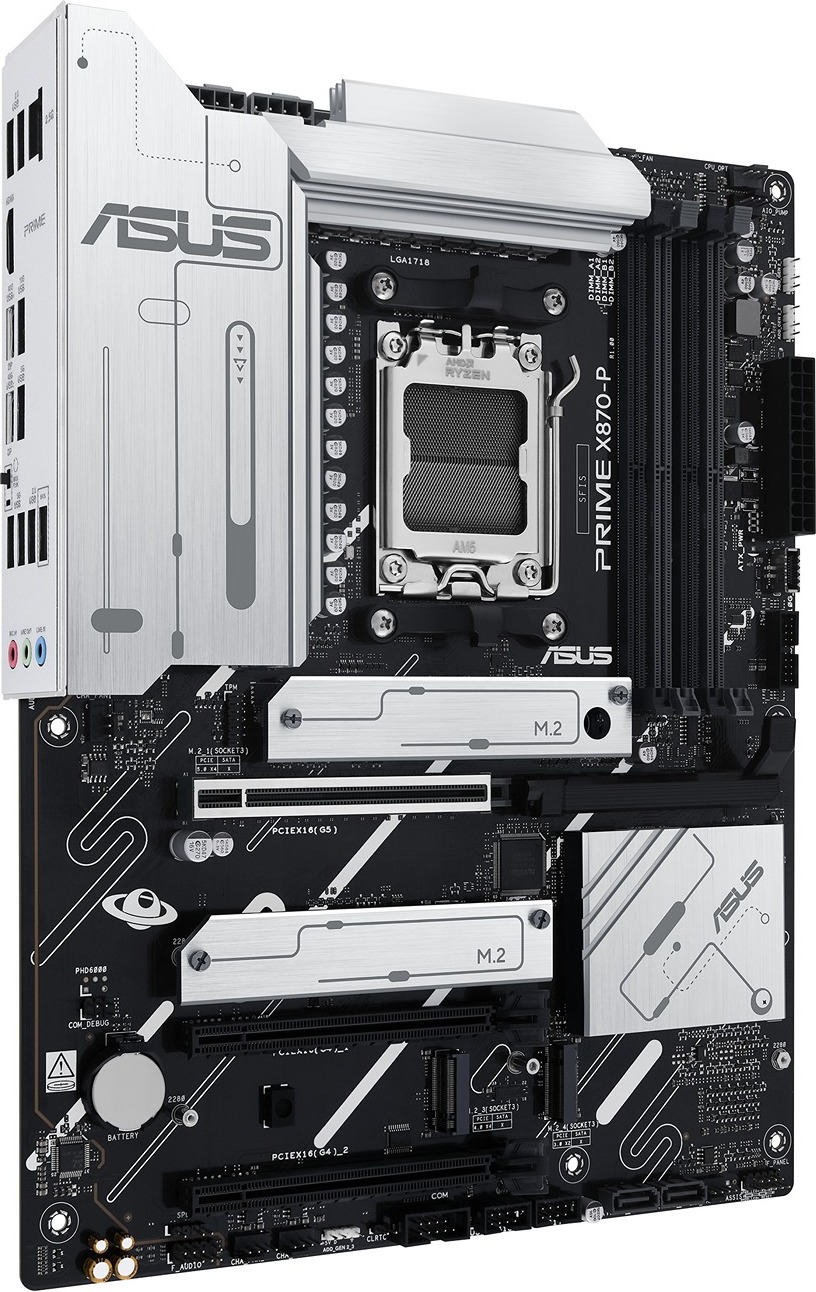ASUS MB Sc AM5 PRIME X870-P, AMD X870, 4xDDR5, 1xHDMI, 2xUSB4