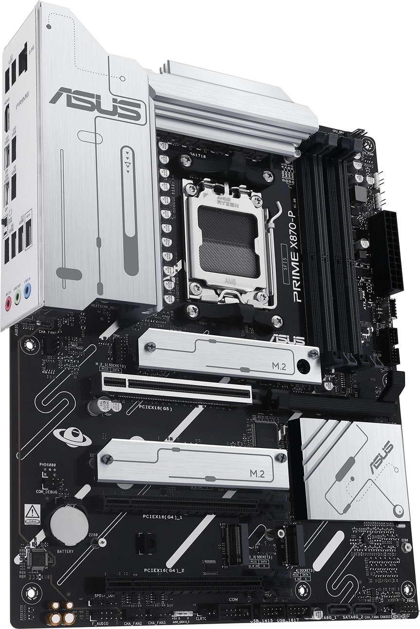 ASUS MB Sc AM5 PRIME X870-P, AMD X870, 4xDDR5, 1xHDMI, 2xUSB4