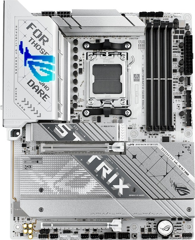 ASUS MB Sc AM5 ROG STRIX X870-A GAMING WIFI, AMD X870, 4xDDR5, 1xDP, 1xHDMI, 2xUSB4, WiFi