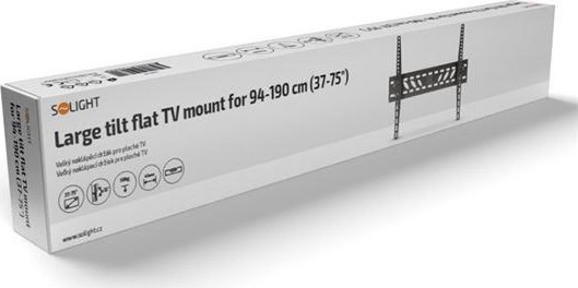 Solight velký naklápěcí držák pro ploché TV, 94cm - 190cm (37'' - 75'')