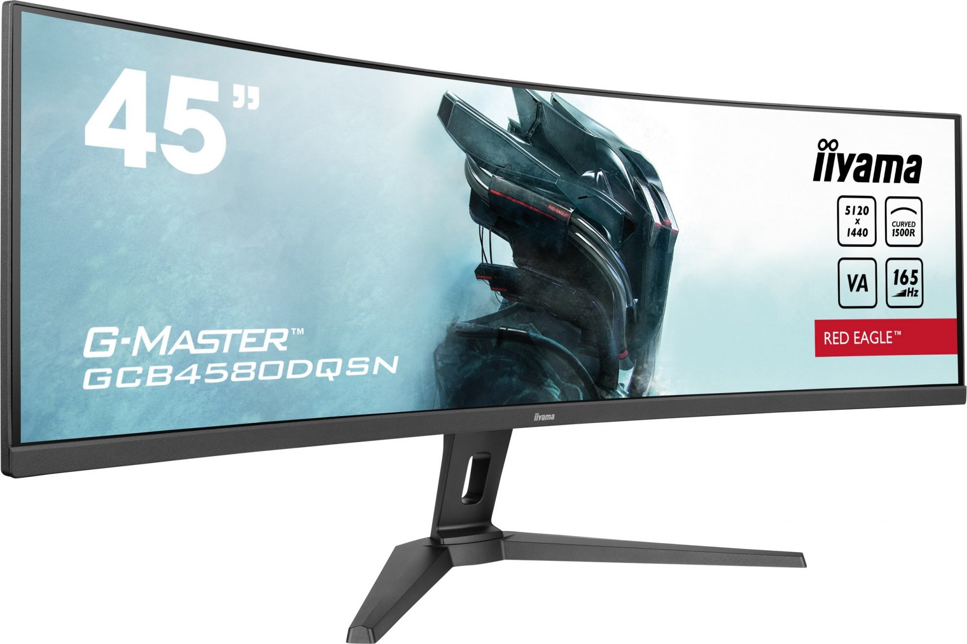 iiyama G-Master/GCB4580DQSN-B1/45"/VA/5120x1440/165Hz/0,8ms/Black/3R