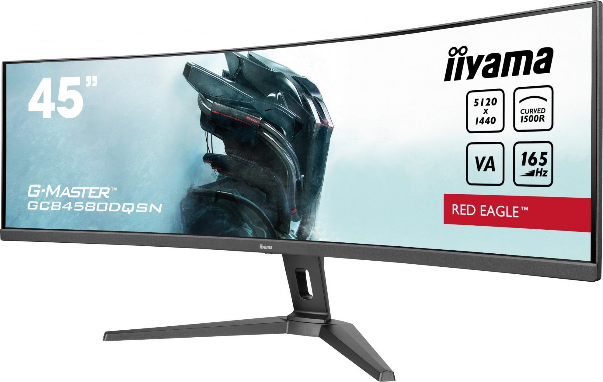 iiyama G-Master/GCB4580DQSN-B1/45"/VA/5120x1440/165Hz/0,8ms/Black/3R