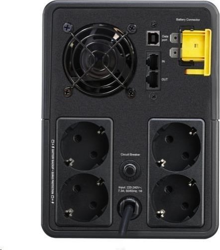 APC Back-UPS 2200VA, 230V, AVR, zásuvky Schuko (1200W)